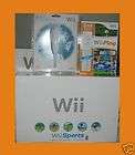 NEW WII NINTENDO GAME CONSOLE SYSTEM TWO CONTRS W/GAMES