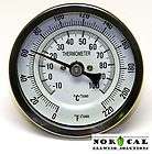   Dial Analog Thermometer 2 Probe 0 220 Degr Homebrew Mash Tun Beer