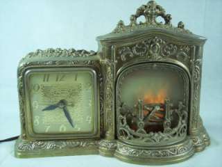 Vintage United Fireplace mantel clock Model 455 Working  