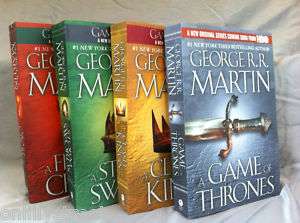 Game of Thrones LARGE SIZE Trade Paperback set of 4  