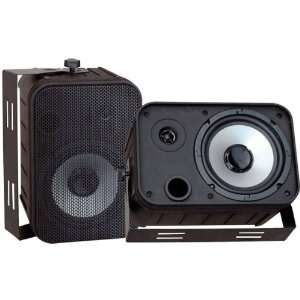   Black 500 watt Indoor/outdoor Waterproof Speakers Electronics