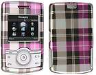   PLAID CHECKERED 3D COVER HARD CASE FOR SAMSUNG PROPEL A767 CELL PHONE