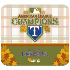  Texas Rangers 2011 American League Champions Mouse Pad 