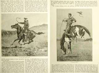 Roosevelt Remington Ranch Western Cowboys Bronco Horse  