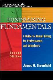   Fund Development Series), (0471209872), James M. Greenfield, Textbooks