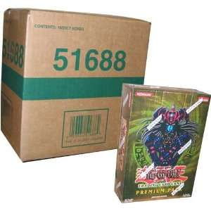  Yugioh Card Game   2007 Premium Pack Booster Box CASE   10 