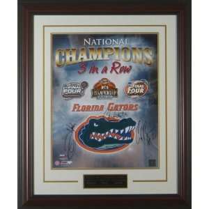  Florida Gators   Signed & Framed   Ncaa Basketball 