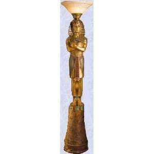 King Tut Light Statue Sculptural Floor Lamp (The Digital Angel)