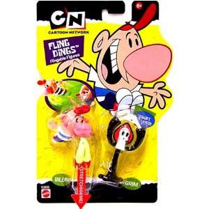  Cartoon Network Fling Dings Flingable Figure 2 Pack Billy 