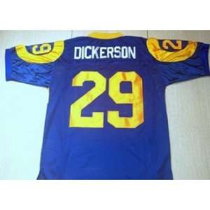  St. Louis Rams 29# Dickerson Blue Throwback NFL Jerseys 