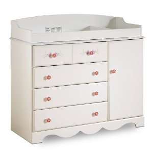   Shore Furniture, Juliette Collection, Changing Table, Pure White: Baby
