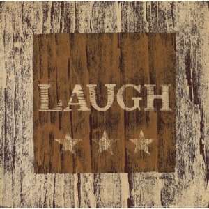 Laugh by Warren Kimble 10x10 