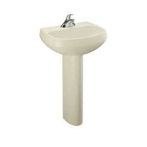   Pedestal Lavatory With Single Hole Faucet Drilling: Home Improvement