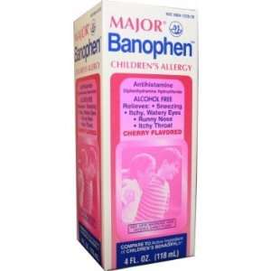  Banophen Childrens Allergy Formula (Compare to Benadryl 