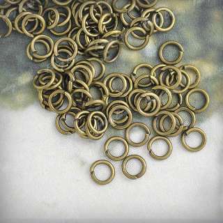 30g Brass Plated Jump Rings 4mm Approx 810 Pcs JR026  