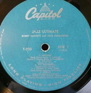 BOBBY HACKETT jack teagarden JAZZ Ultimate LP record  