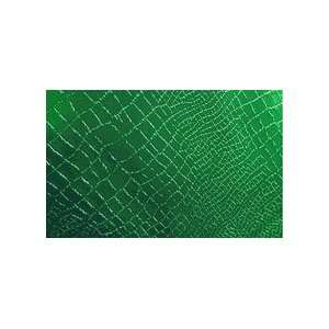  Emerald Green Croc Embossed Metallic Paper: Home & Kitchen