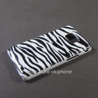 Hard Zebra Case Cover For Samsung i9100 Galaxy S II S2  