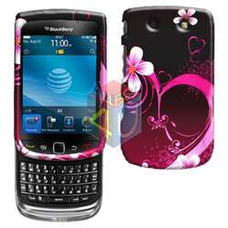 For Blackberry Torch 9810 Cover Love Hard Case  