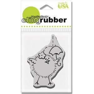  Cling Shower Chick   Cling Rubber Stamp: Arts, Crafts 