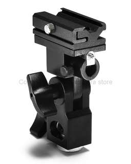 Flash Light Tripod/Stand Mount for Hot Shoe Flash + White 