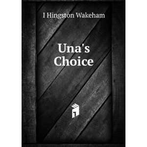 Unas Choice I Hingston Wakeham  Books