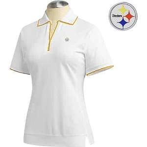   Steelers Womens Alliance Organic Polo Extra Small