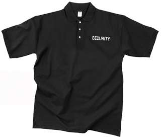   Moisture Wicking Security Guard Safety Officer Activewear Polo Shirt