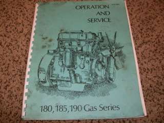 WAUKESHA Operation and Service Reprint Hit and Miss Stationary Gas 