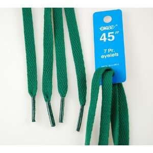  Fashion Shoe Laces   Green   45 Long # 211   Shoelaces 
