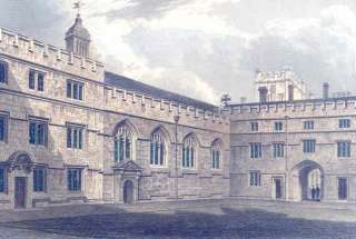 title the quadrangle of jesus college date actually published in 1837 