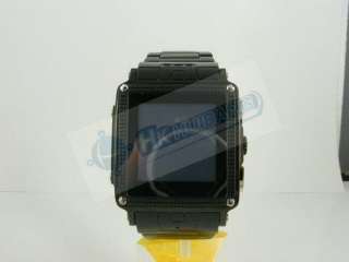 Waterproof W818 Quad Band Touch Watch Phone with Camera Stainless 