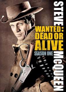 WANTED DEAD OR ALIVE SEASON 1 New DVD Steve McQueen  