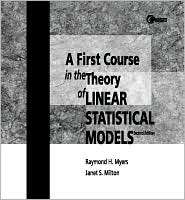 Linear Statistical Models, (0072327081), J. Susan Milton, Textbooks 