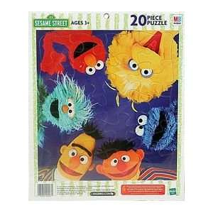    Sesame Street 20 Piece Inlay Puzzle   The Gang: Toys & Games