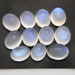  Natural Blue Moonstone Loose Gemstone Oval Cut 11*9m 46 