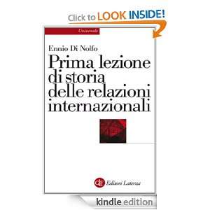   lezioni) (Italian Edition) Ennio Di Nolfo  Kindle Store