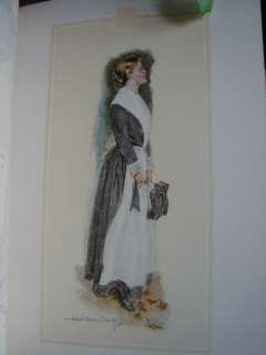 1906 hard cover Book Howard Christy Lovely American gibson Girl 