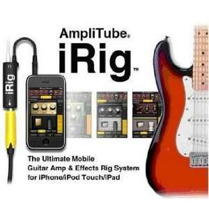  Amplitube Irig Adapter for Guitar Ipod Ipad Iphone  