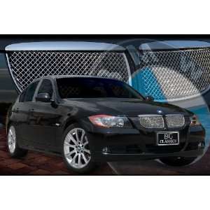 2009 10 BMW 3 Series Sedan (E90) Chrome Mesh Grille Grill inserts by E 