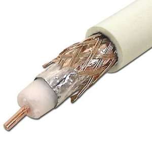  RG6 Cable Standard Shield White 500 Feet 500ft 
