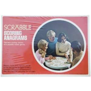  Scoring Anagrams, Scrabble Brand by Selchow & Righter 1984 
