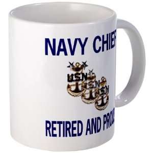 Retired Navy Master Chief Petty Officer Mall Mug by 