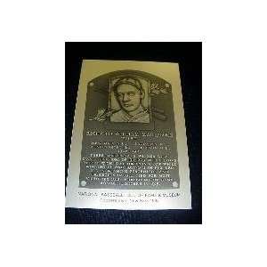  Rube Marquard Cooperstown Hall of Fame Issued Metal Card 