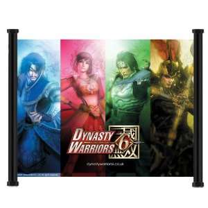 Dynasty Warriors Game Fabric Wall Scroll Poster (21x16) Inches