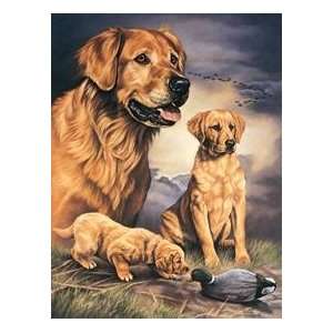    Golden Retriever Hunting Dog tin sign #911: Everything Else