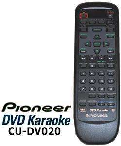 New Pioneer Karaoke DVD Remote CU DV020 VXX2576 DV K101  
