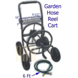  Mobile Garden Hose Reel Cart: Patio, Lawn & Garden