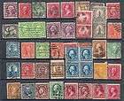 US valuable stamp collection of 44 mix #281 5¢ Gr block