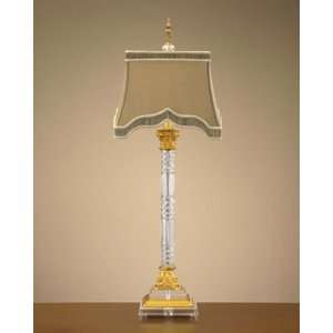  Crystal Column Lamp with Corinthian Capitals: Kitchen 